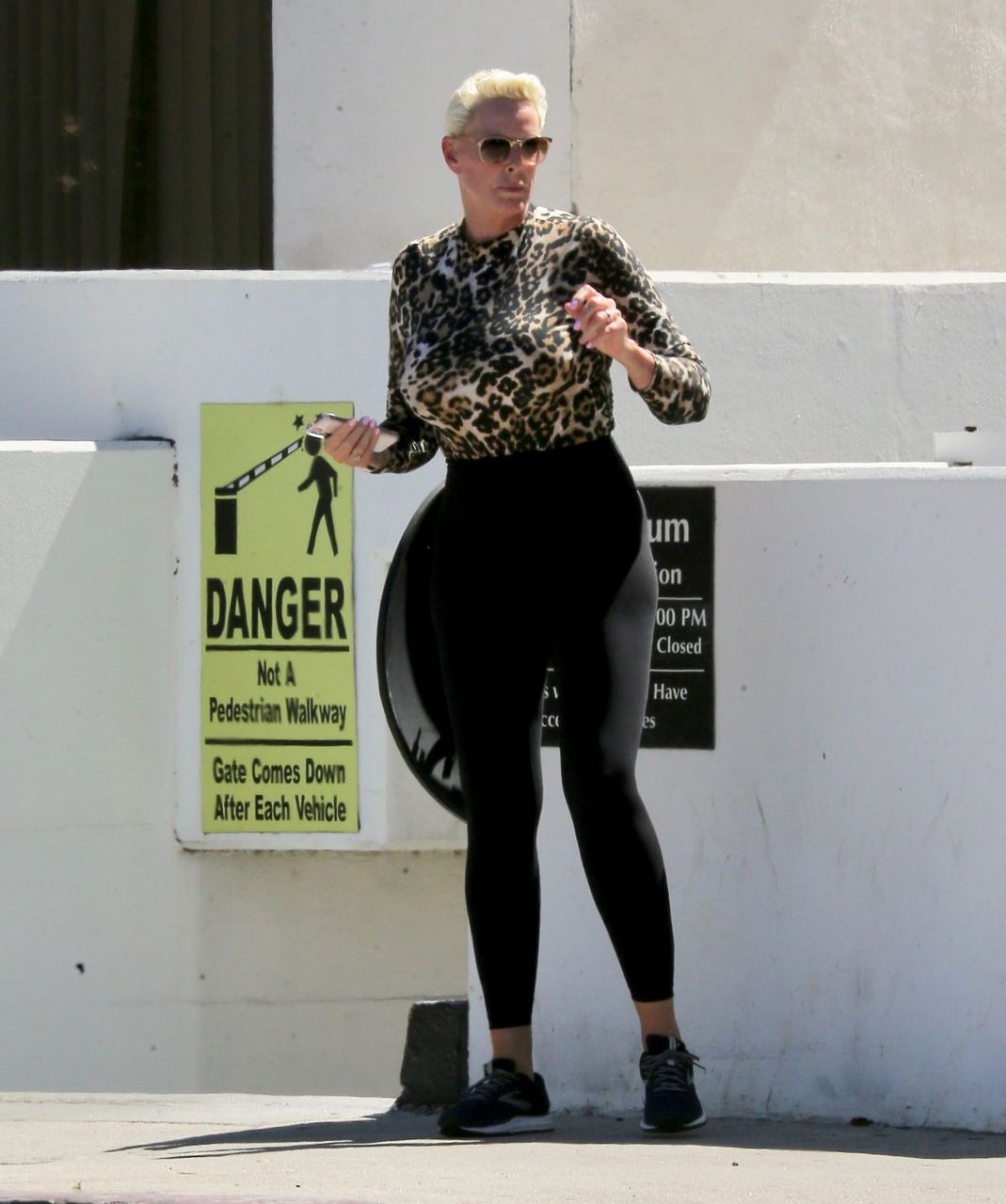 Brigitte Nielsen Out And About Encino