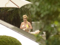 Britney Spears Bikini Top Four Seasons Hotel Buenos Aires