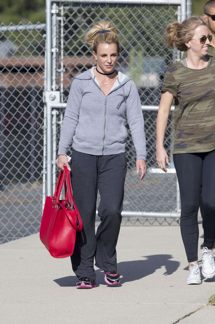 Britney Spears Leaves Dance Studio Las Vegas
