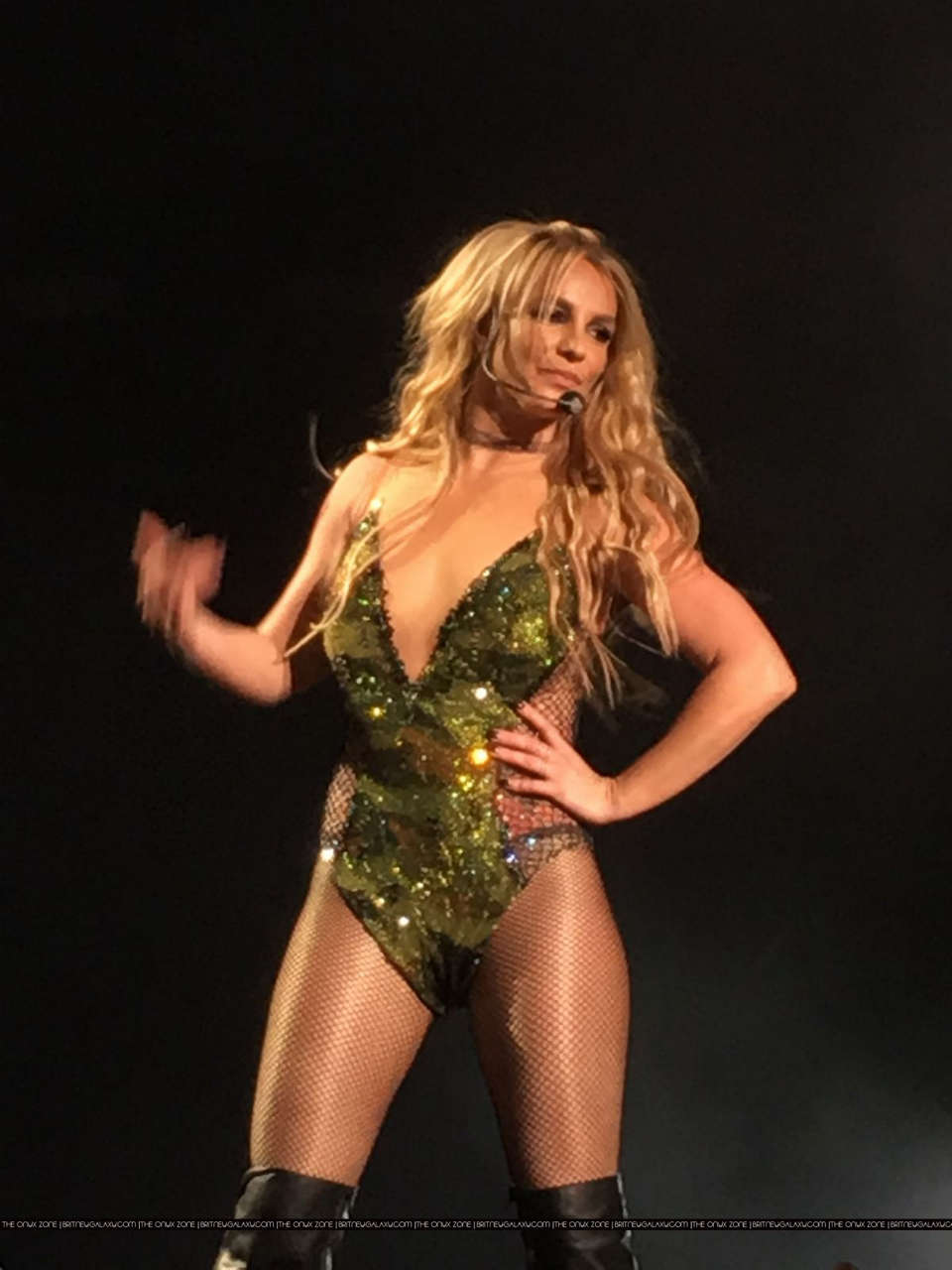 Britney Spears Performs Piece Of Me Show Las Vegas