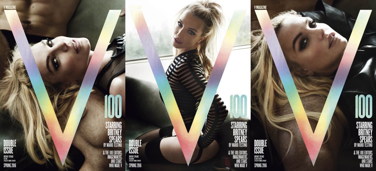 Britney Spears V Magazine Spring 2016 Issue