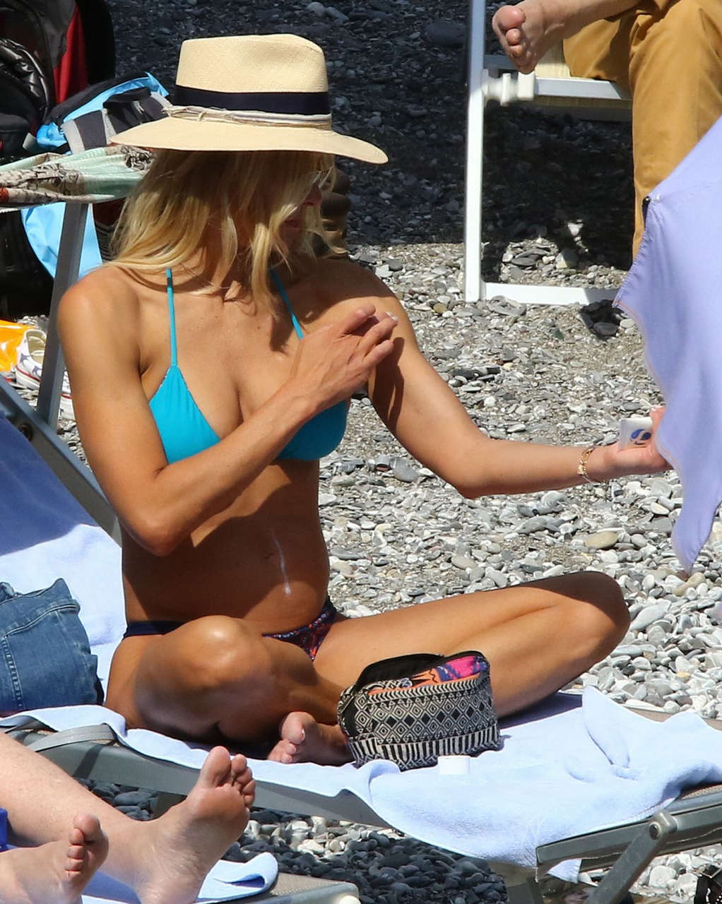 Brittany Daniel Bikini Beach Portofino