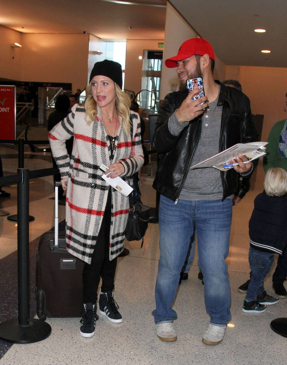 Brittany Snow Lax Airport Los Angeles