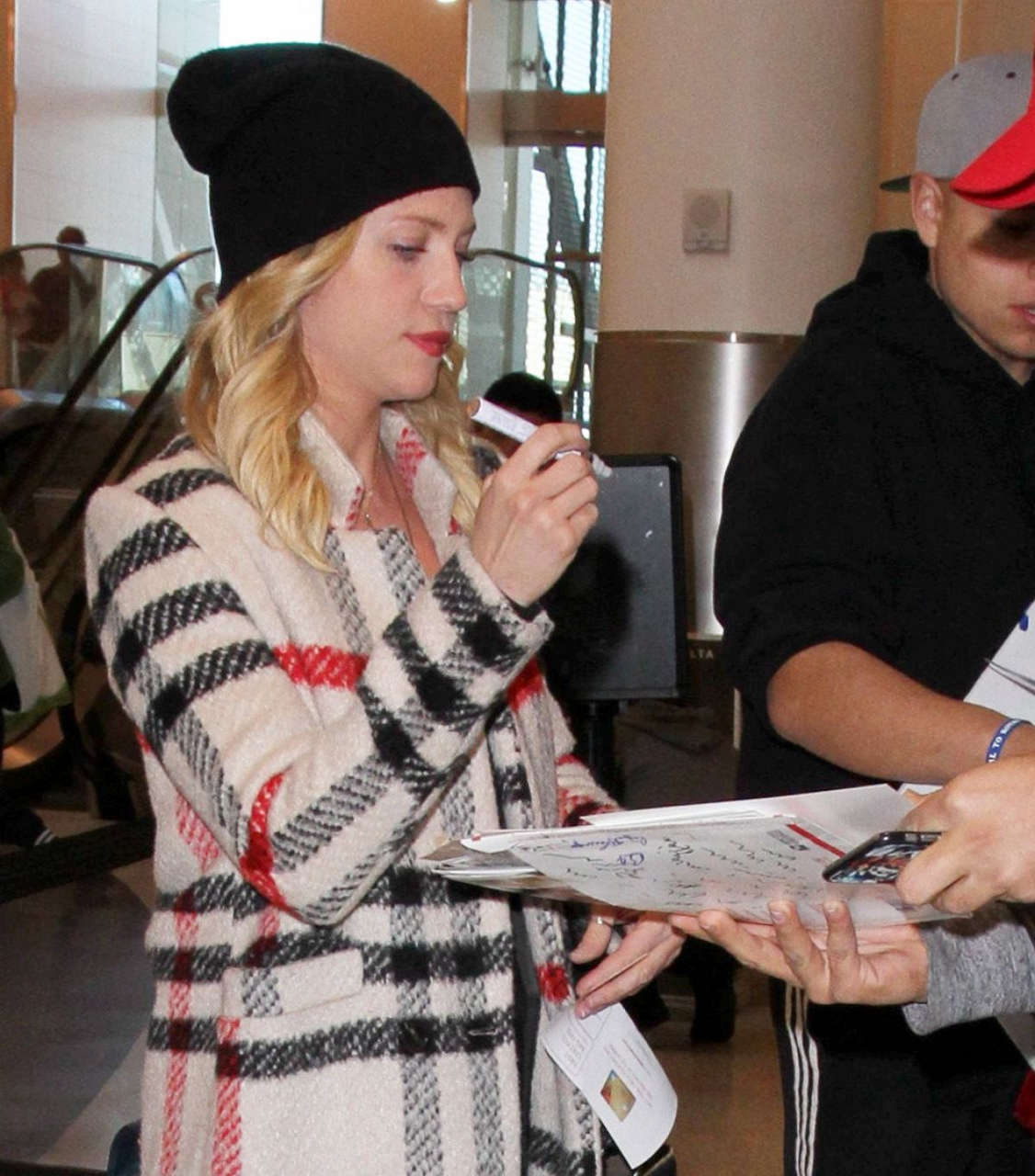 Brittany Snow Lax Airport Los Angeles