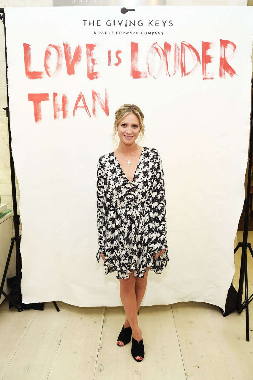Brittany Snow Love Is Louder Pop Up Shop Event West Hollywood