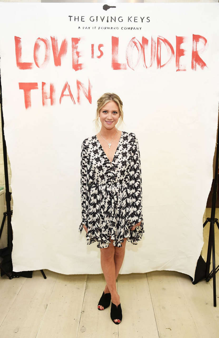 Brittany Snow Love Is Louder Pop Up Shop Event West Hollywood
