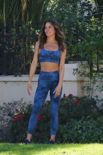Brooke Burke Fitness Inspired Photoshoot Beverly Hills