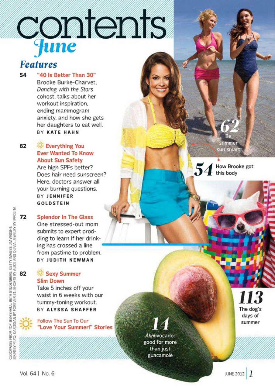 Brooke Burke Prevention Magazine June 2012 Issue