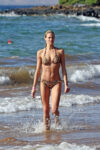 Brooke Burns Bikini Candids Beach Maui