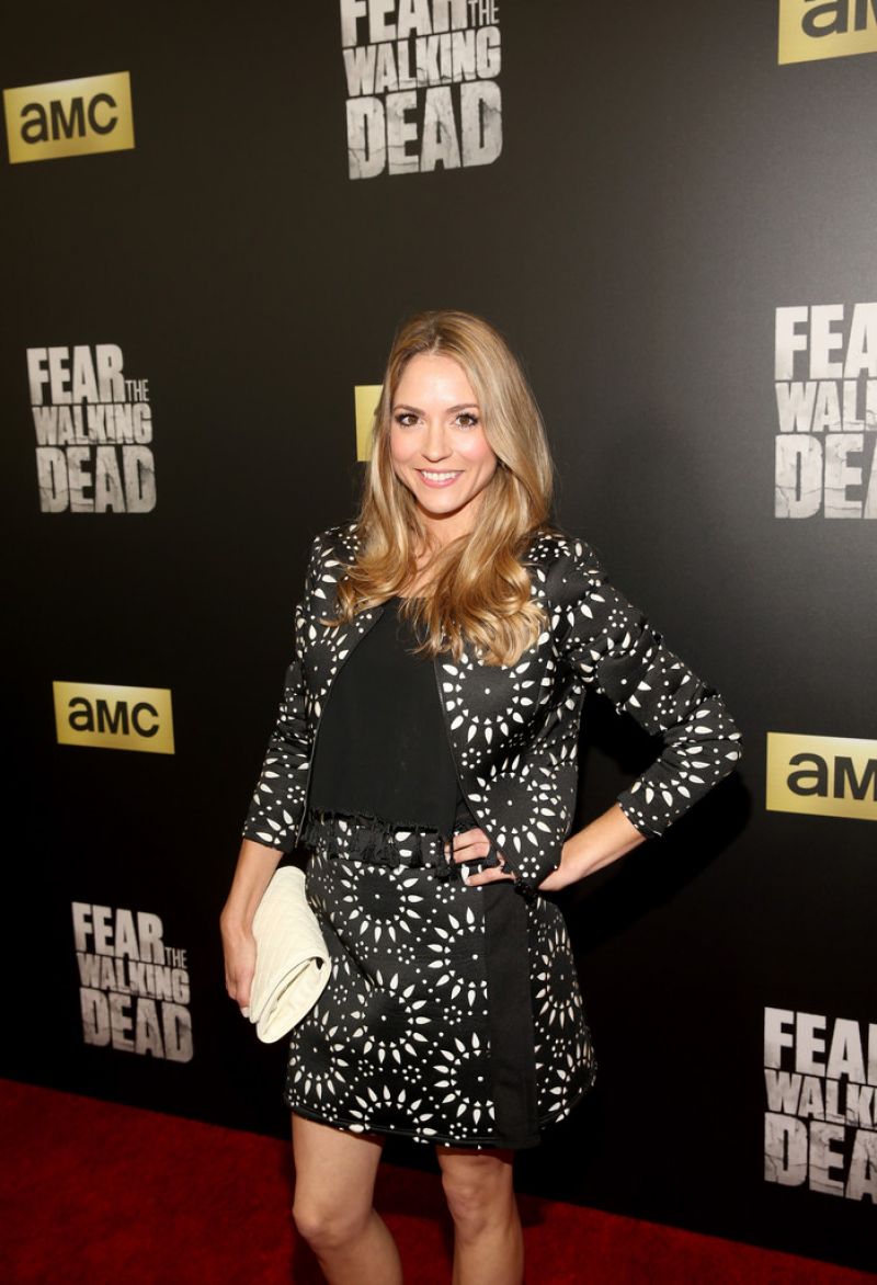 Brooke Nevin Fear Walking Dead Season 2 Premiere Los Angeles
