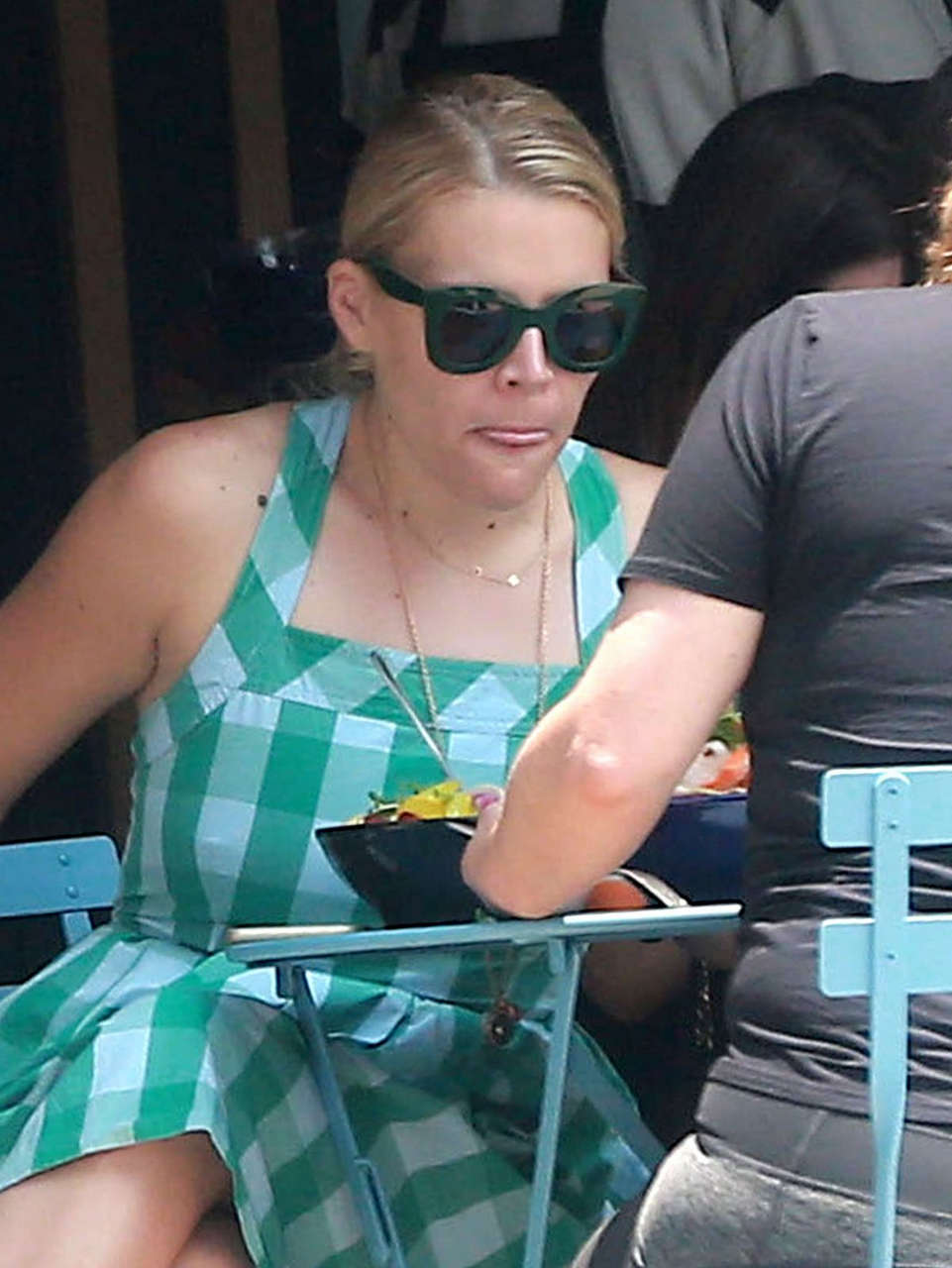 Busy Philippes Out About West Hollywood