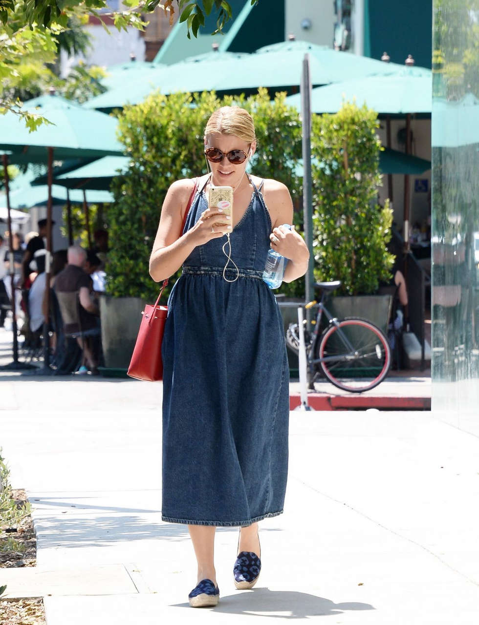 Busy Philipps Out West Hollywood