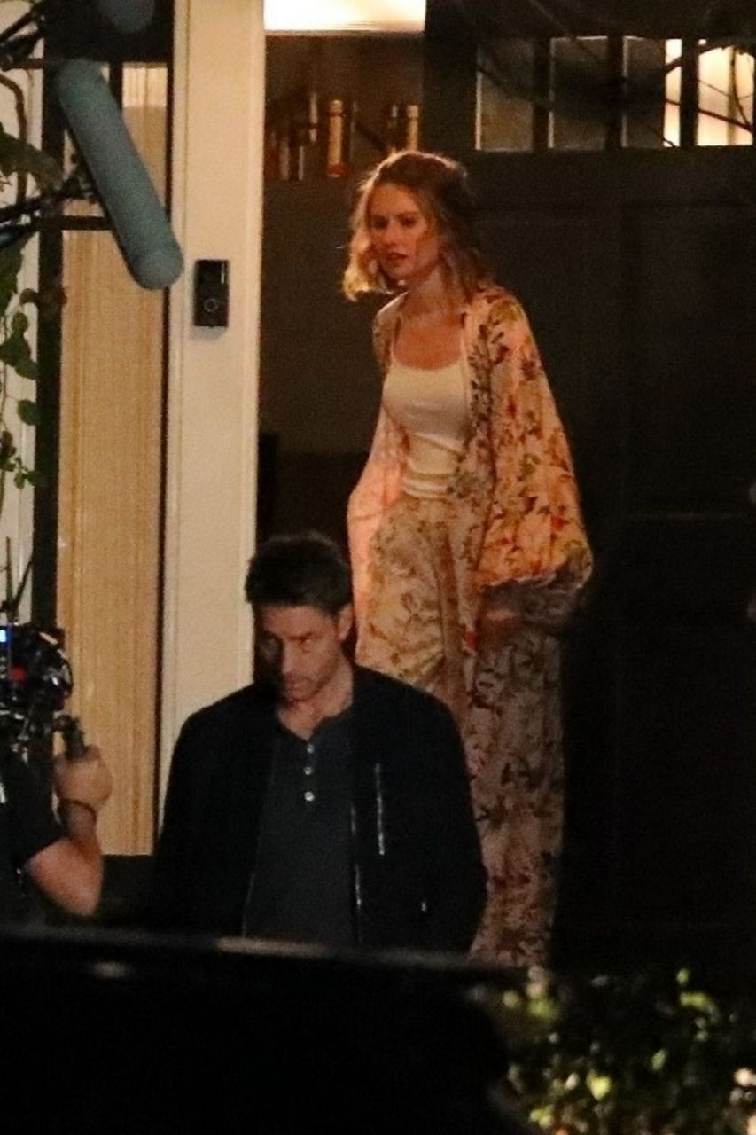 Caitlin Thompson On Set Of This Is Us Residence West Hollywood