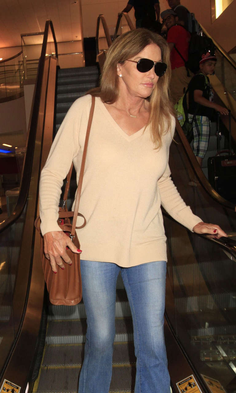 Caitlyn Jenner Lax Airport Los Angeles