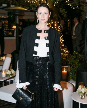 Caitriona Balfe Chanel Pre Oscars Party Beverly Hills