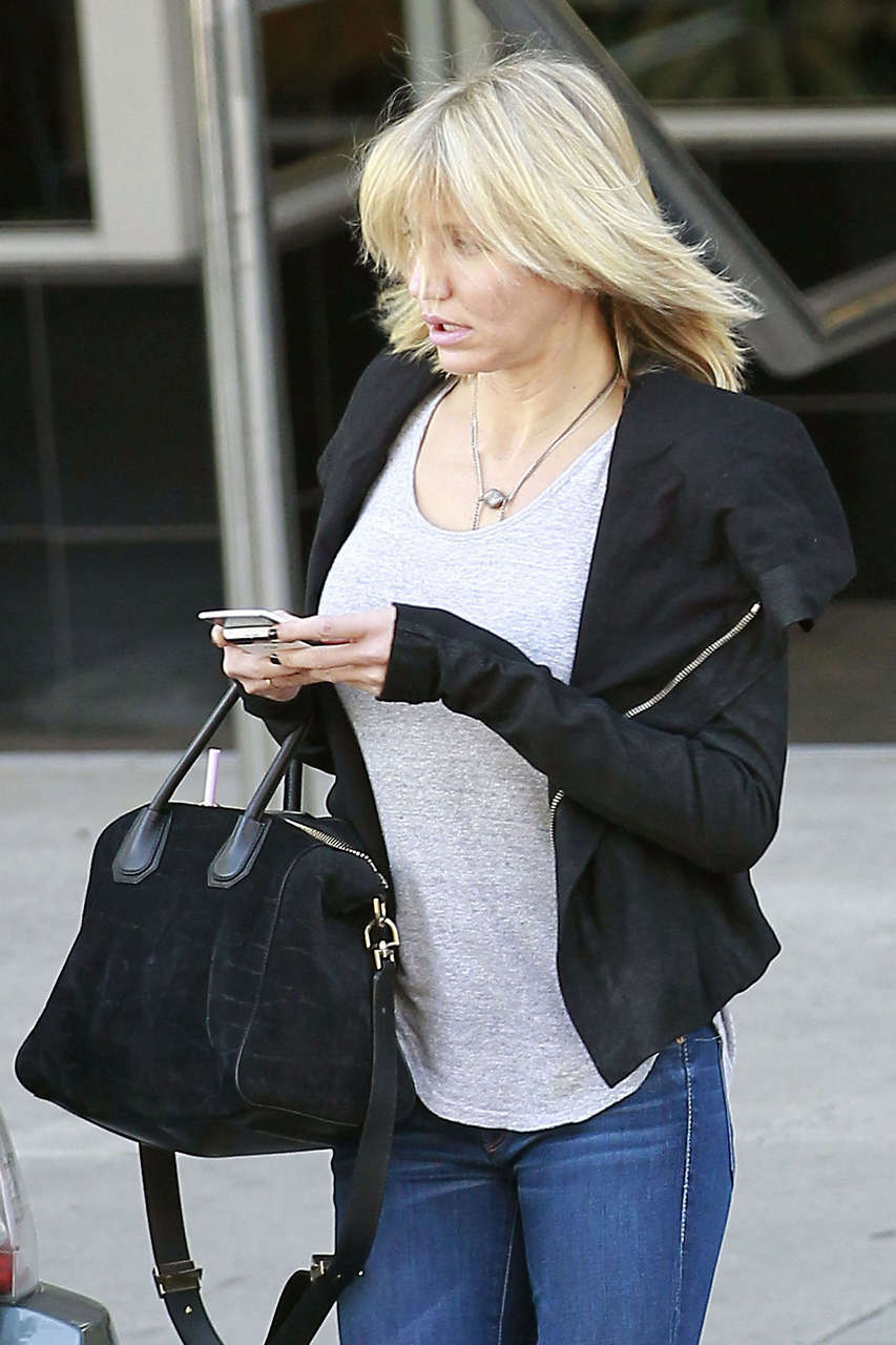 Cameron Diaz Candid Tight Jeans Out Los Angeles