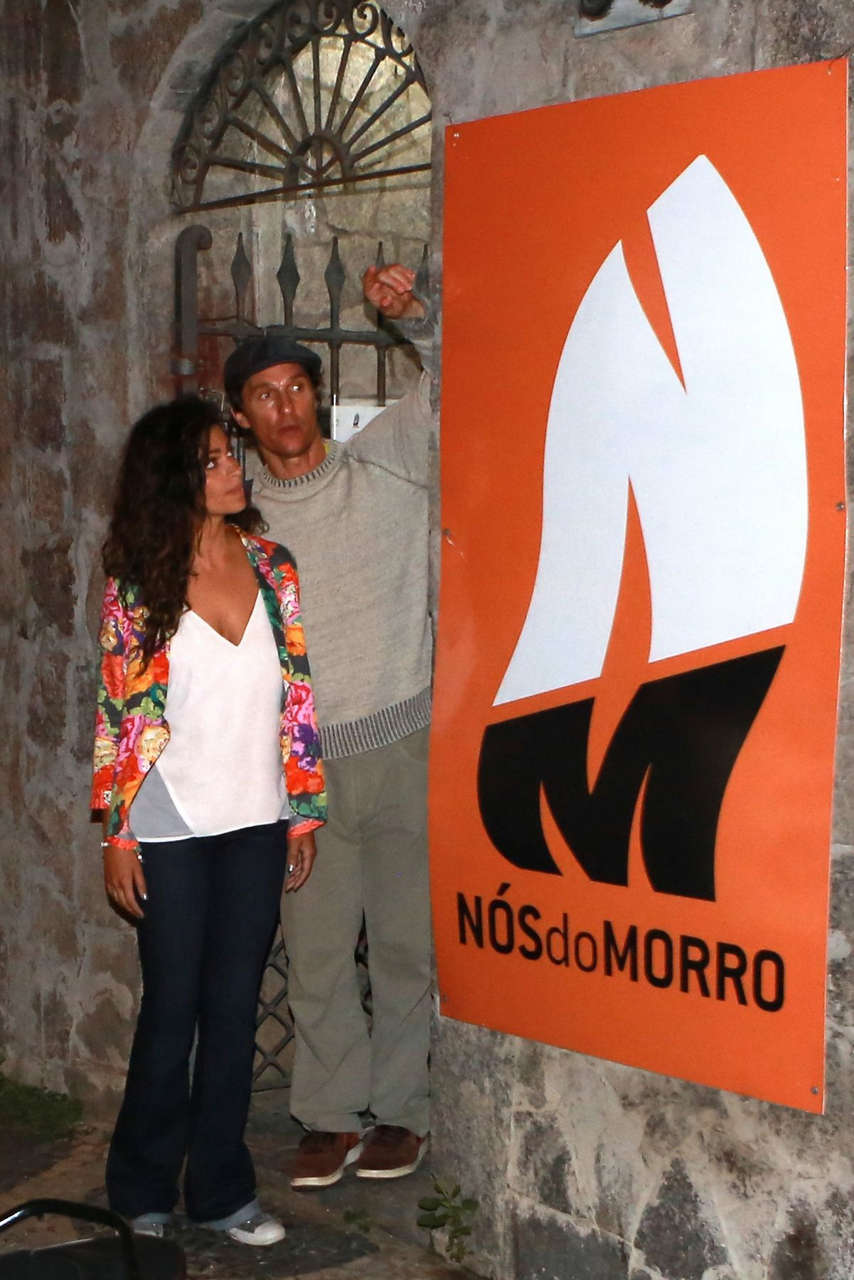 Camila Alves Matthew Mcconaughey Night Out Rio De Janeiro