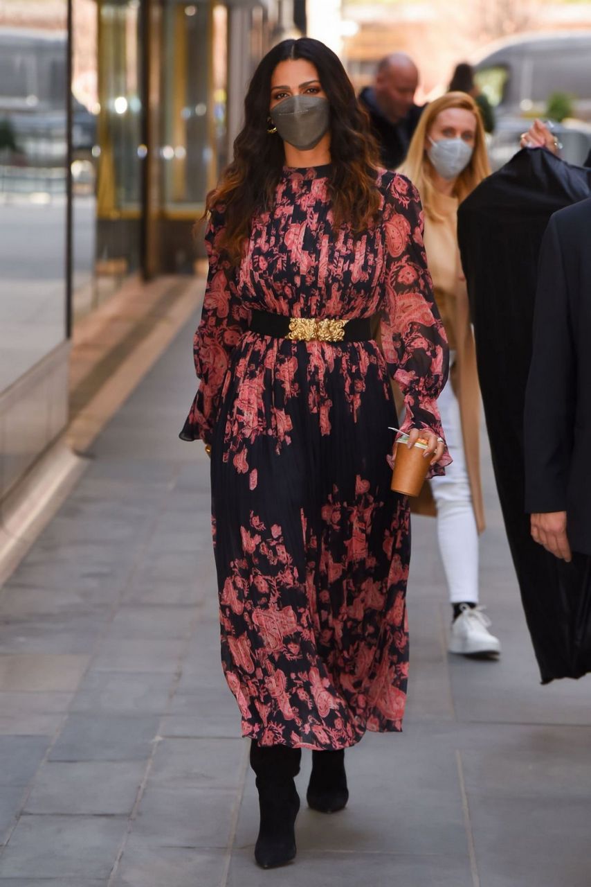 Camila Alves Out And About New York