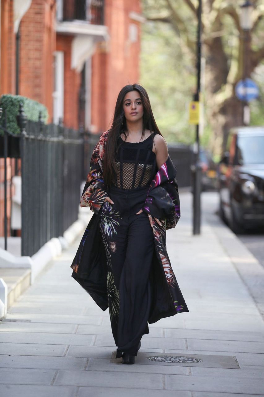 Camila Cabello Out And About London