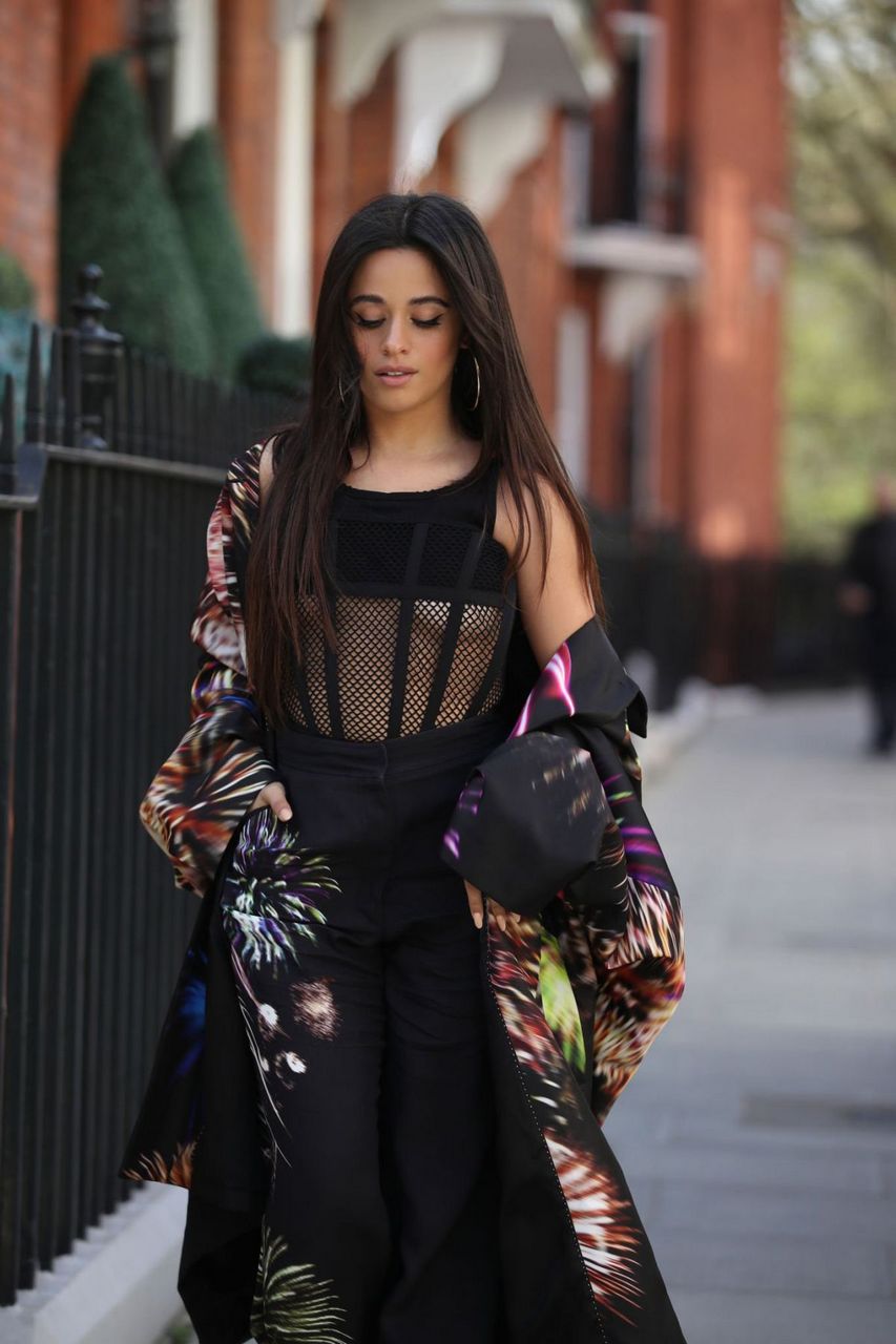 Camila Cabello Out And About London