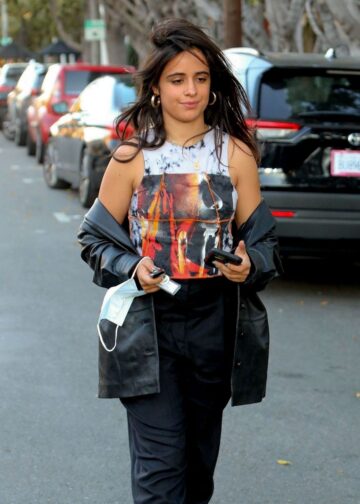 Camila Cabello Out For Coffee Alfred Coffee West Hollywood