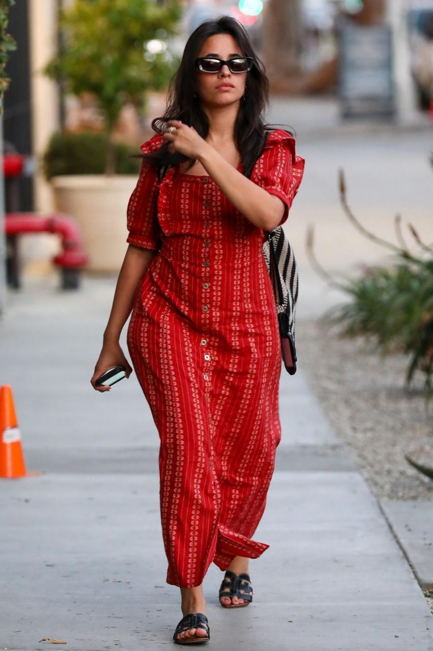 Camila Cabello Out Shopping Melrose Los Angeles