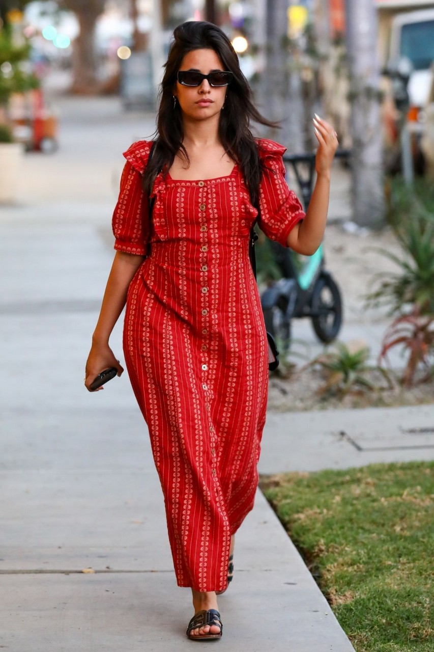 Camila Cabello Out Shopping Melrose Los Angeles