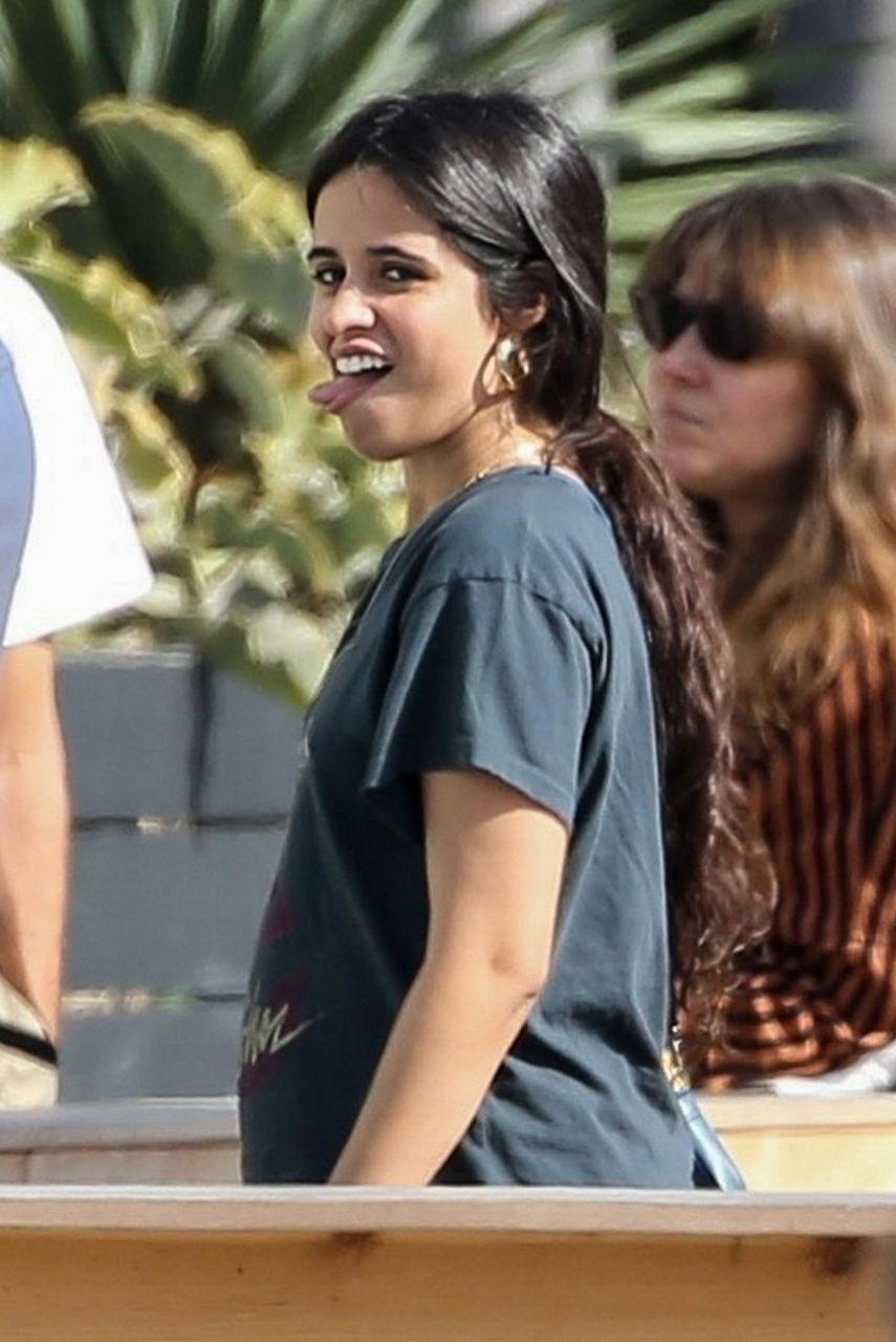 Camila Cabello Out With Friend Santa Monica