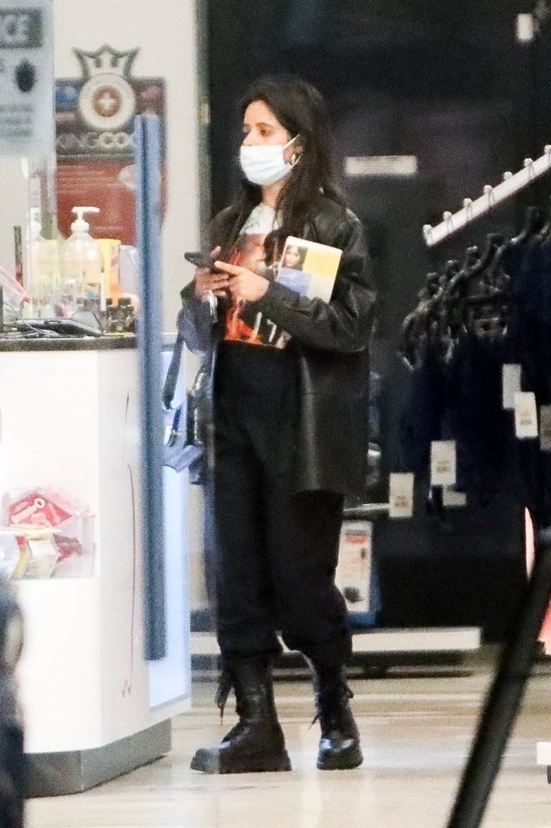 Camila Cabello Shopping Adam And Eve Store West Hollywood