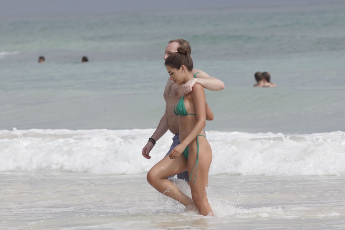 Camila Kendra Bikini Beach Tulum