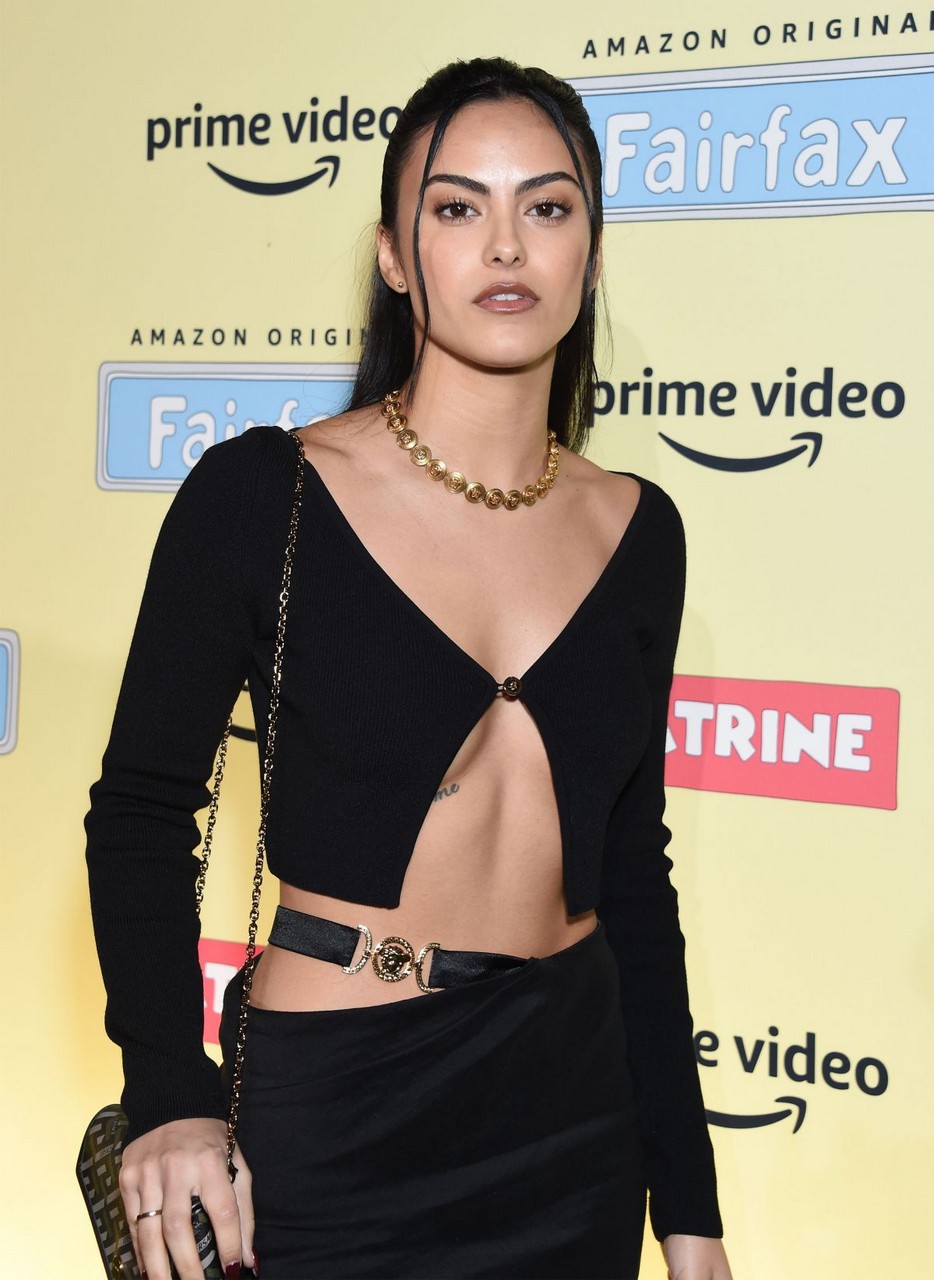 Camila Mendes Amazon S Fairfax Pop Up Opening Los Angeles