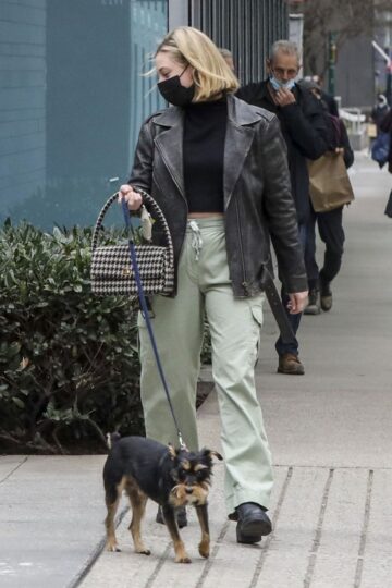 Camila Mendes And Lili Reinhart Out With Their Dogs Vancouver