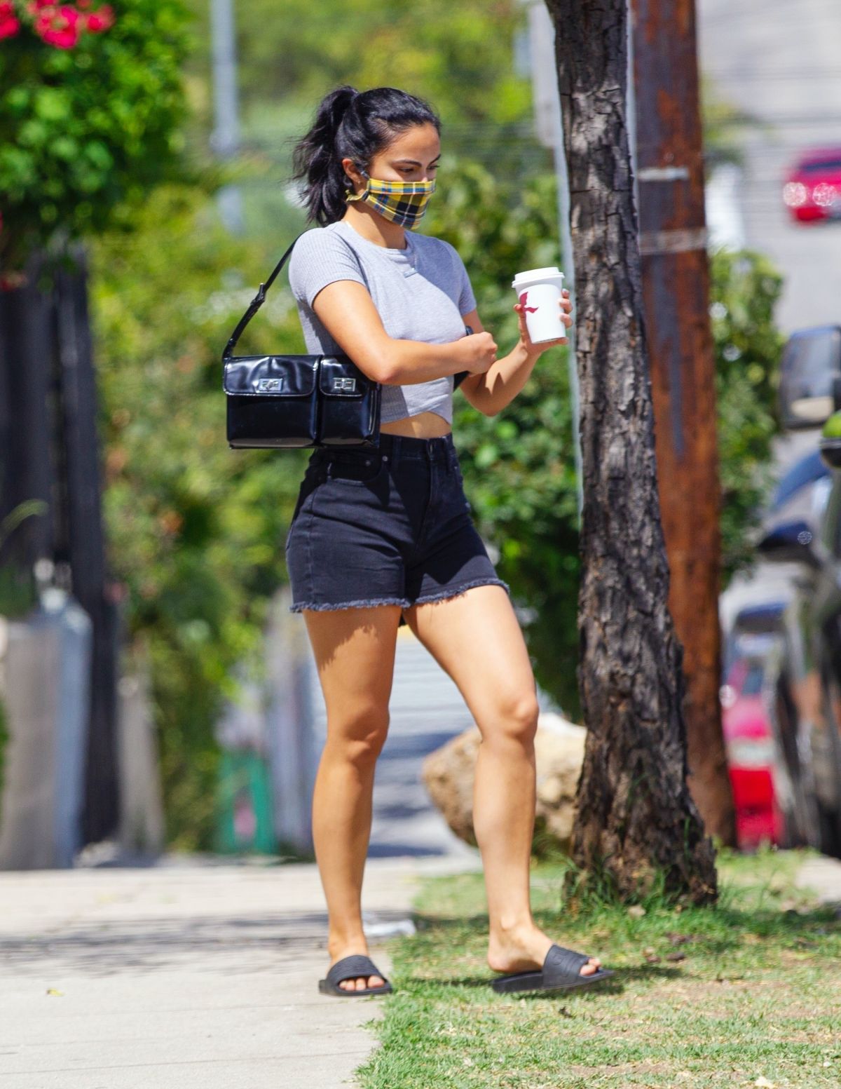 Camila Mendes Heading To Medical Clinic West Hollywood