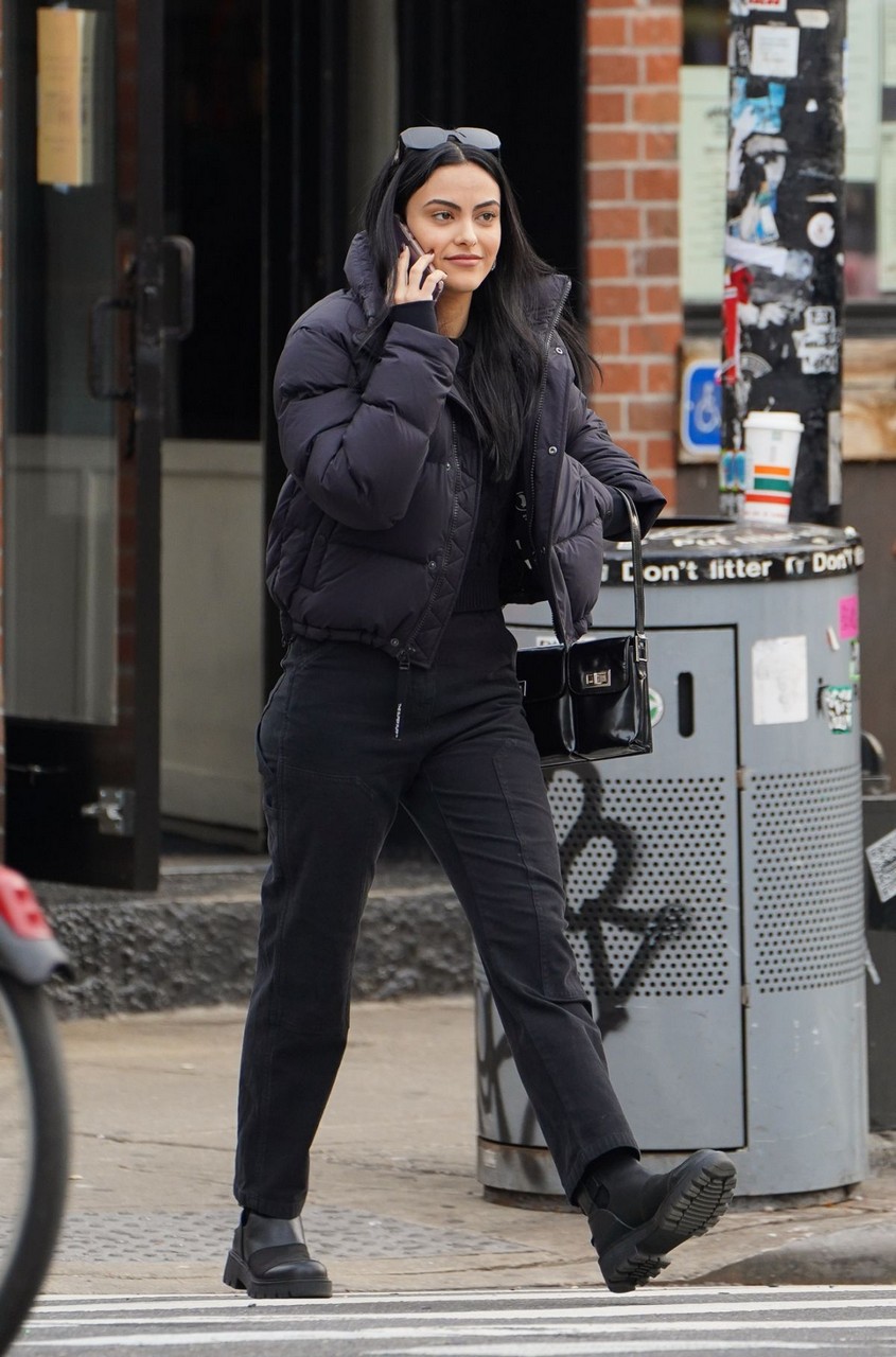 Camila Mendes Out About New York