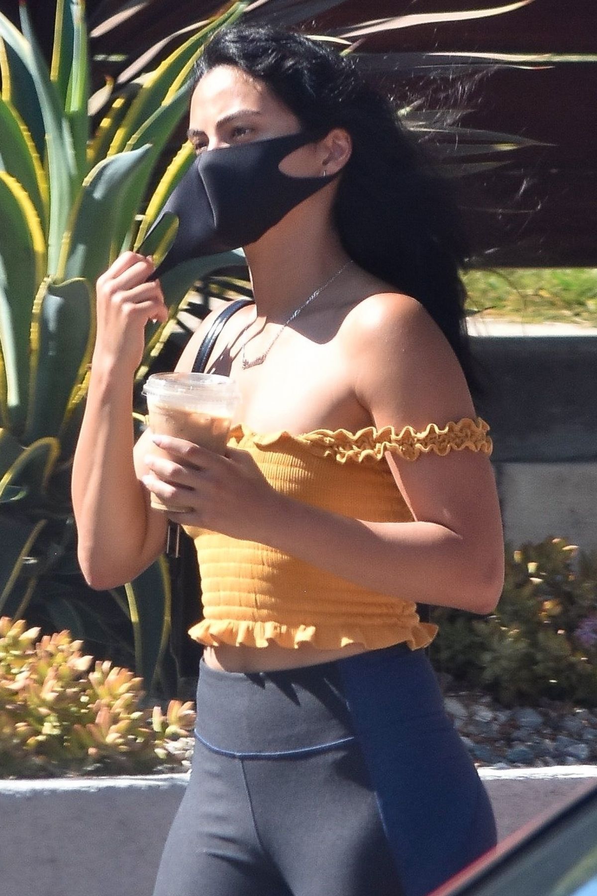Camila Mendes Out For Coffee Los Angeles