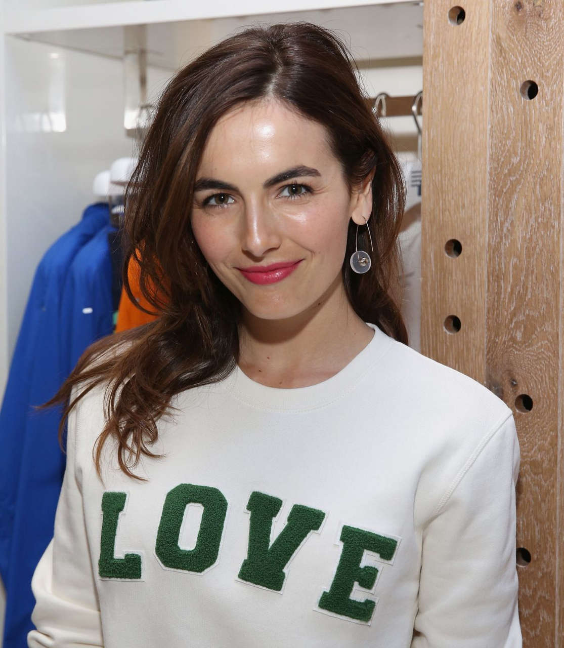 Camilla Belle Tory Sport Store Opening New York