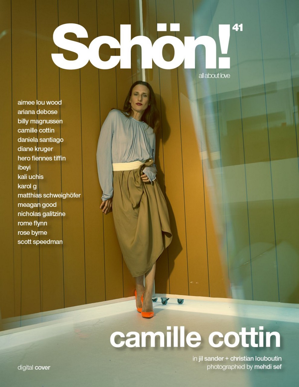 Camille Cottin Schon Magazine November
