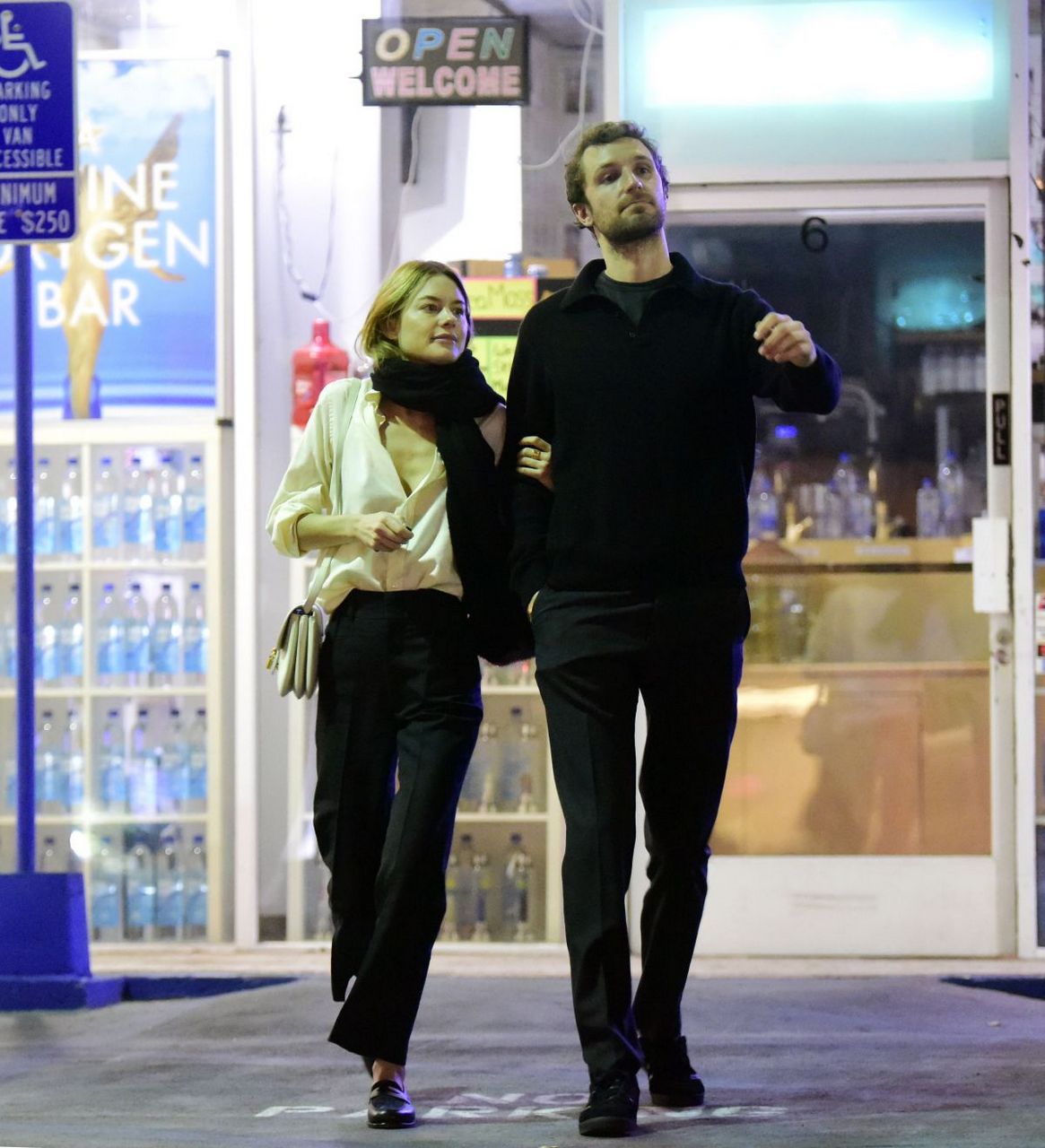 Camille Rowe And Theo Niarchos Sushi Park West Hollywood
