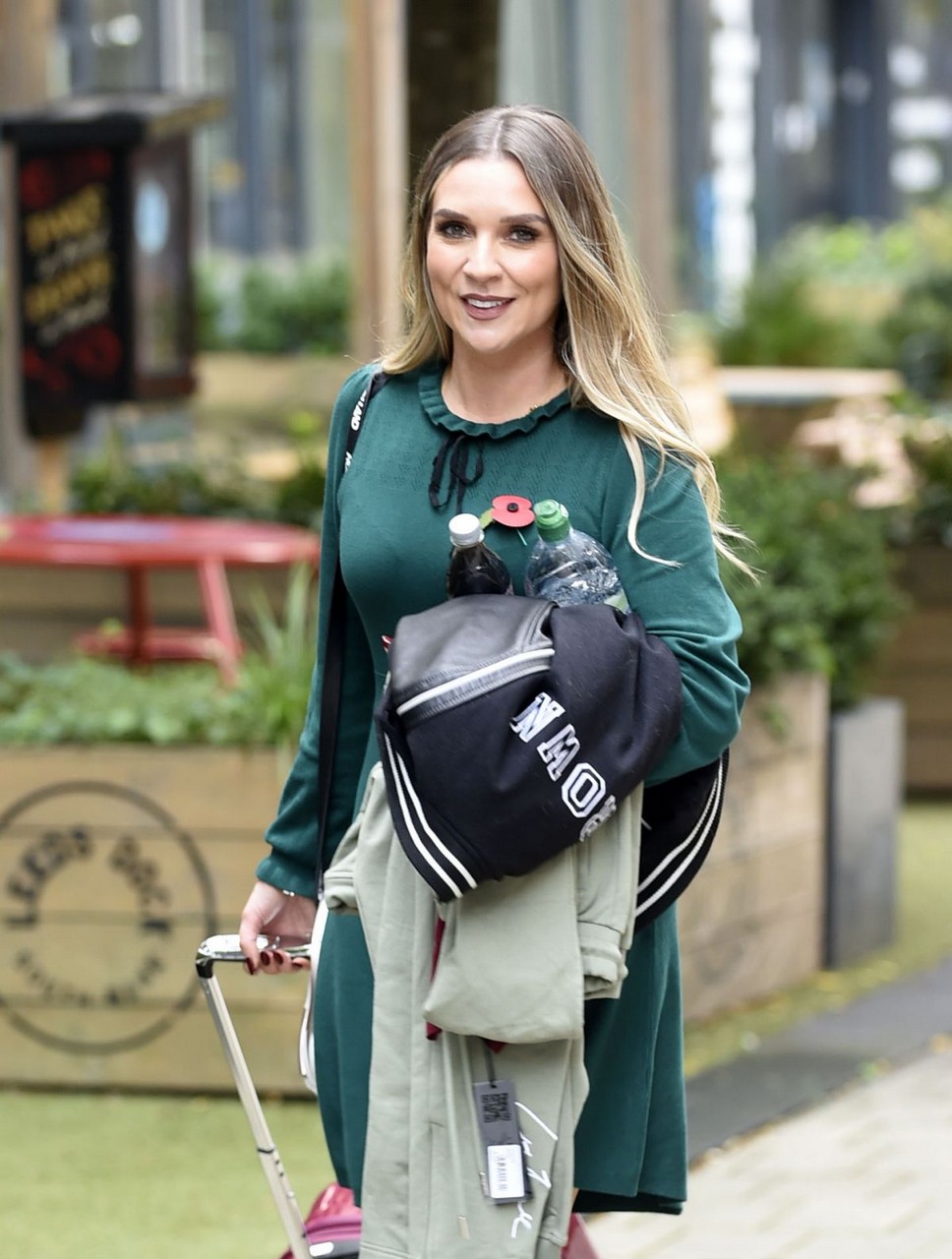 Candice Brown Arrives Steph S Packed Lunch