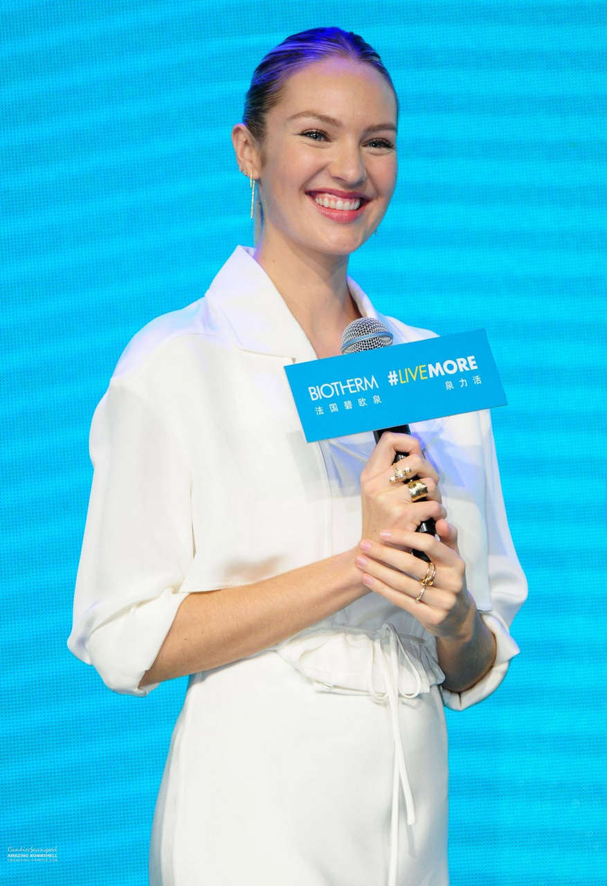 Candice Swanepoel Biotherm Event Shanghai