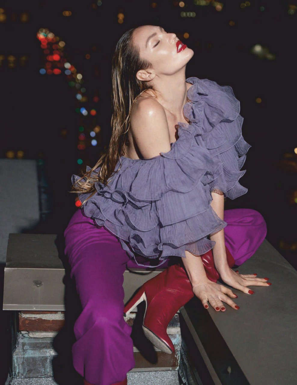 Candice Swanepoel For Harper S Bazaar Magazine Spain October