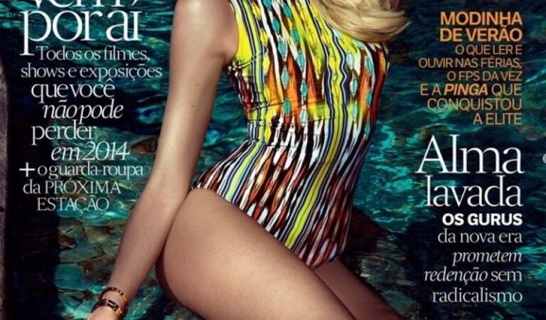 Candice Swanepoel Vogue Magazine Brazil January 2014 Issue (6 photos)