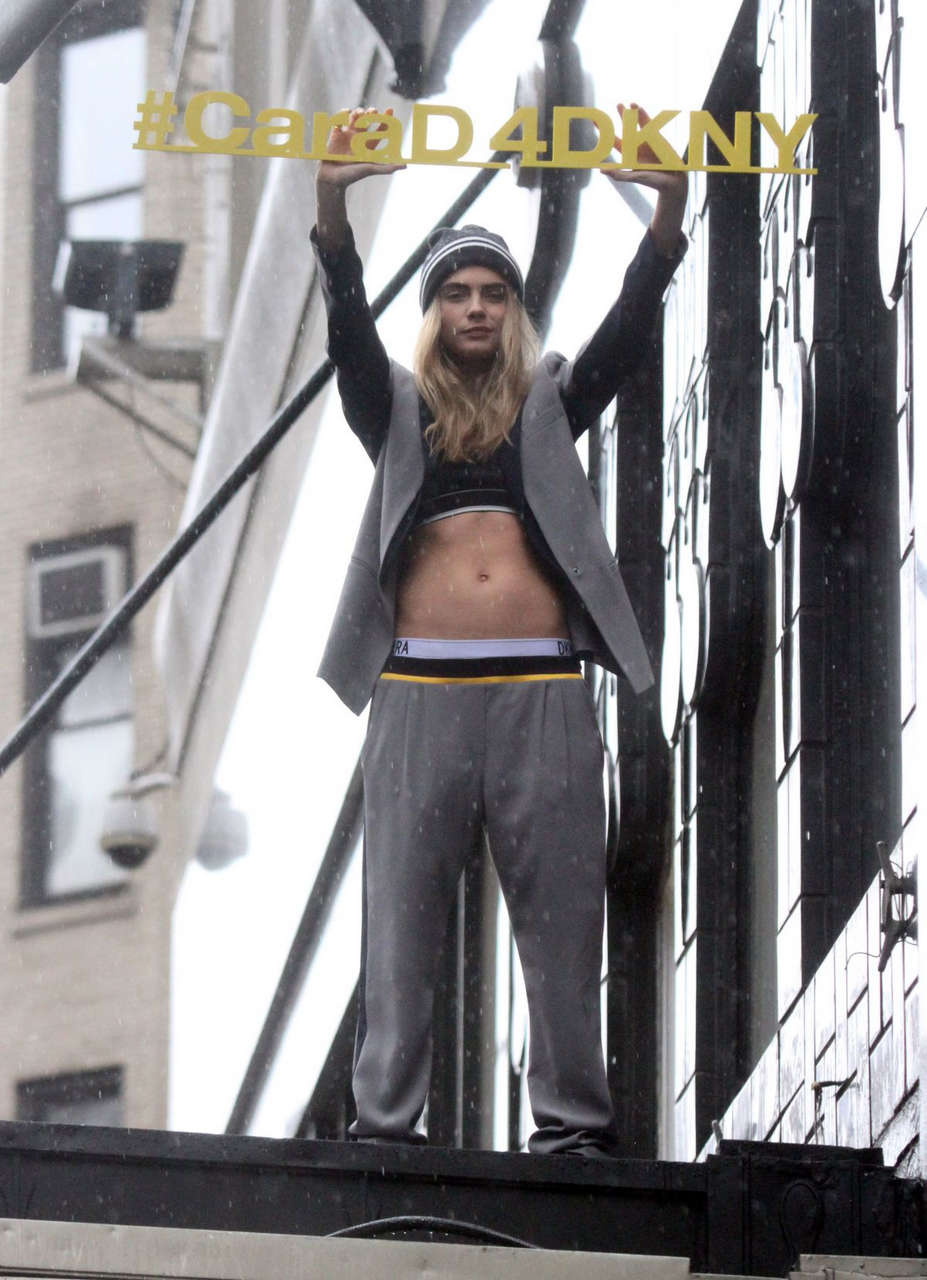 Cara Delevingne Cara D For Dkny Capsule Collection Launch Bloomingdale