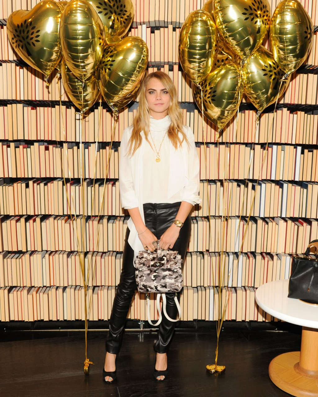 Cara Delevingne Celebrates Launch Her Mulberry Collection London