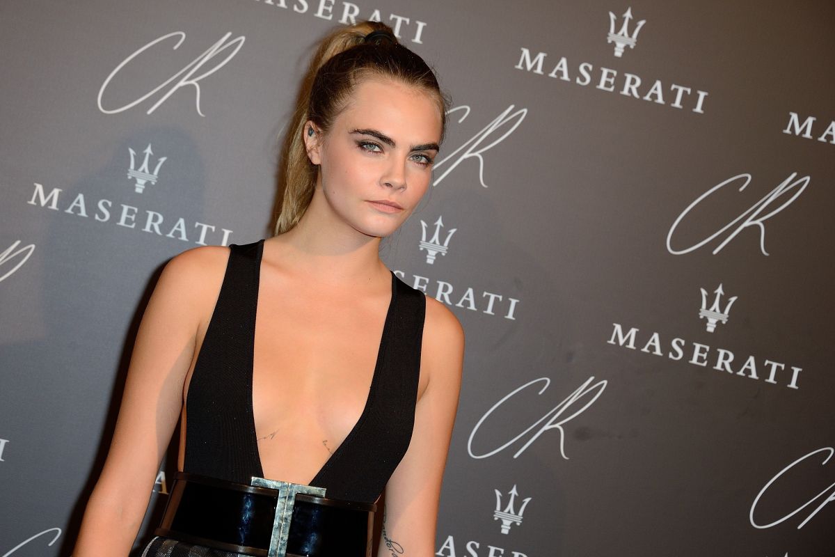 Cara Delevingne Cr Fashion Book Issue 5 Launch Party Paris