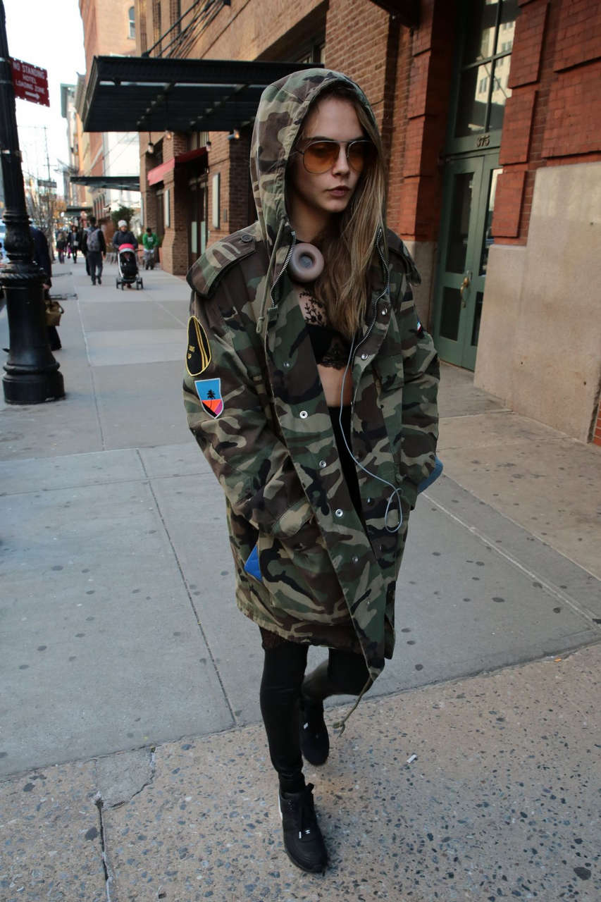 Cara Delevingne Out New York