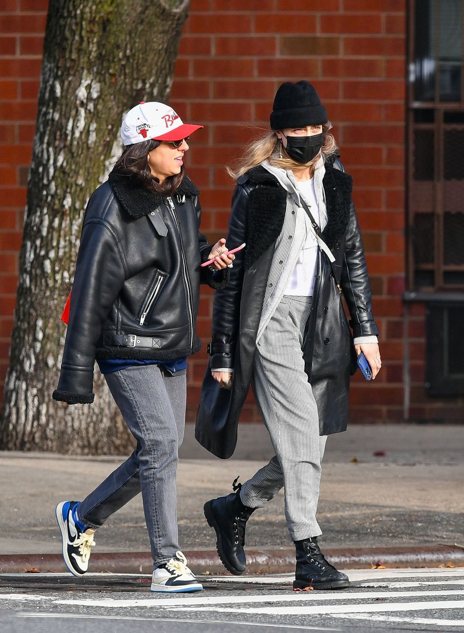 Cara Delevingne Out With Friend New York