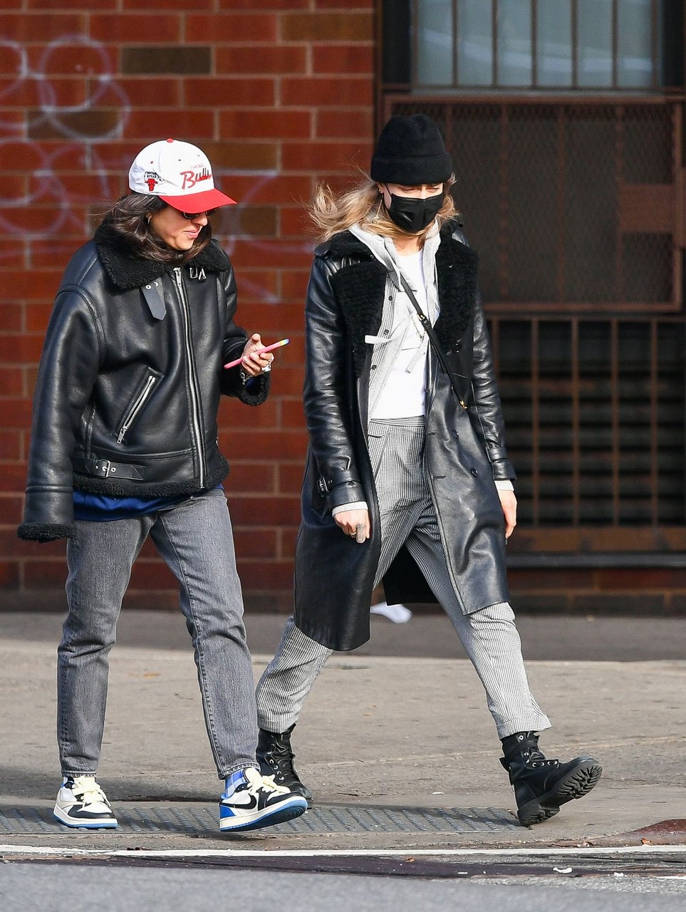 Cara Delevingne Out With Friend New York