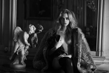 Cara Delevingne Topless Sexy