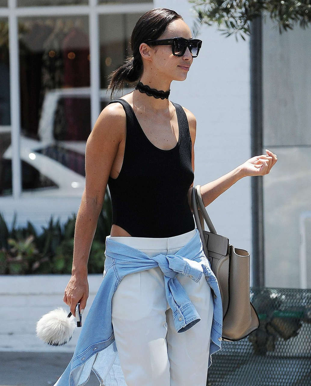 Cara Santana Out About West Hollywood